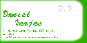 daniel varjas business card